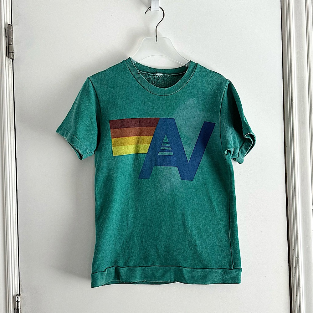 Aviator Nation short sleeved sweatshirt